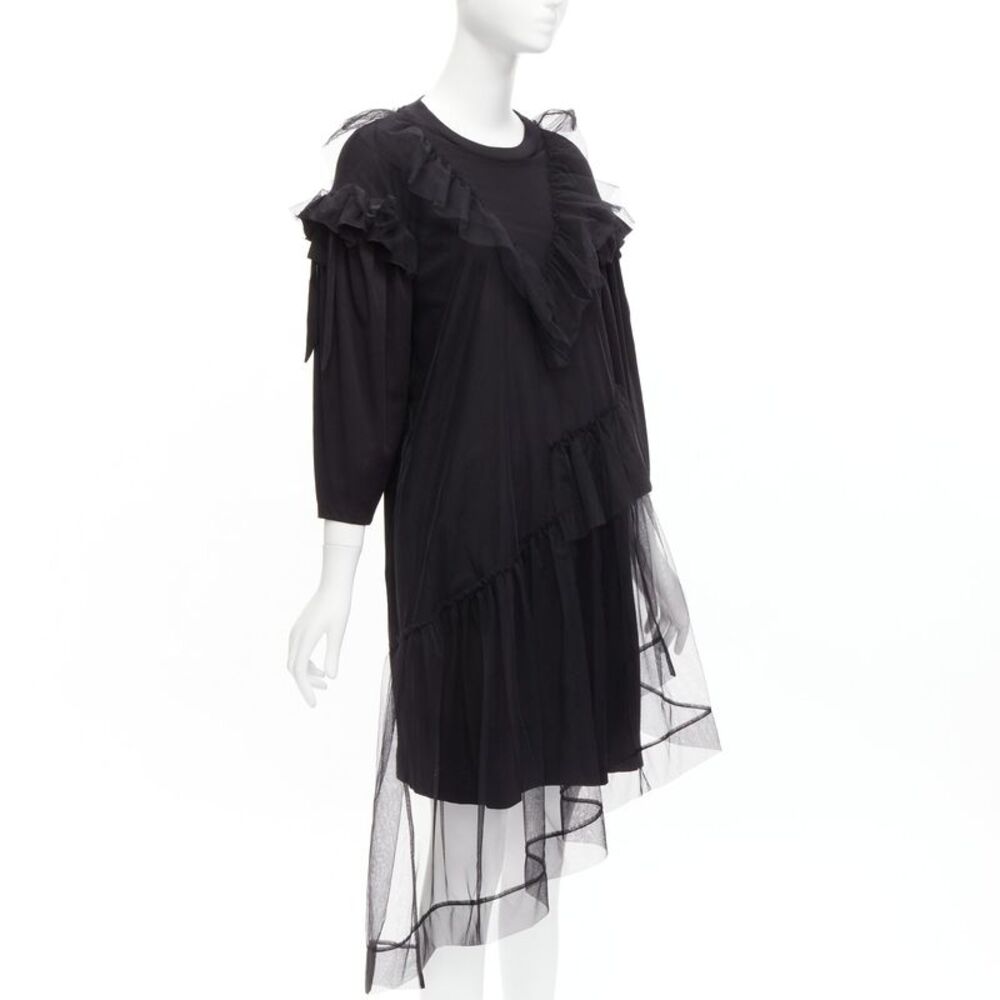 Simone Rocha Tulle Ruffle Overlay Dress - Picture 3 of 8